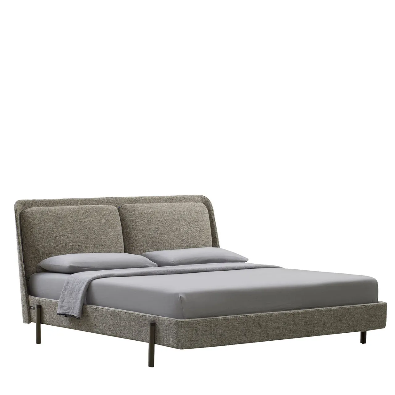 Bodema Beds<NARA King-Size Brown Bed