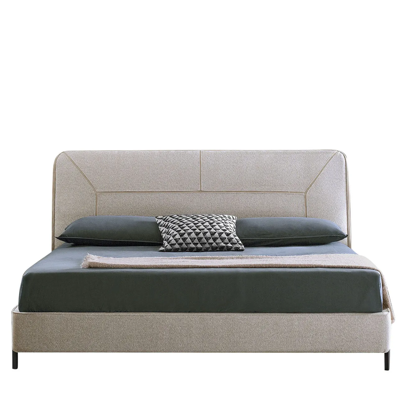 Bodema Beds<Nara King-Size Gray bed