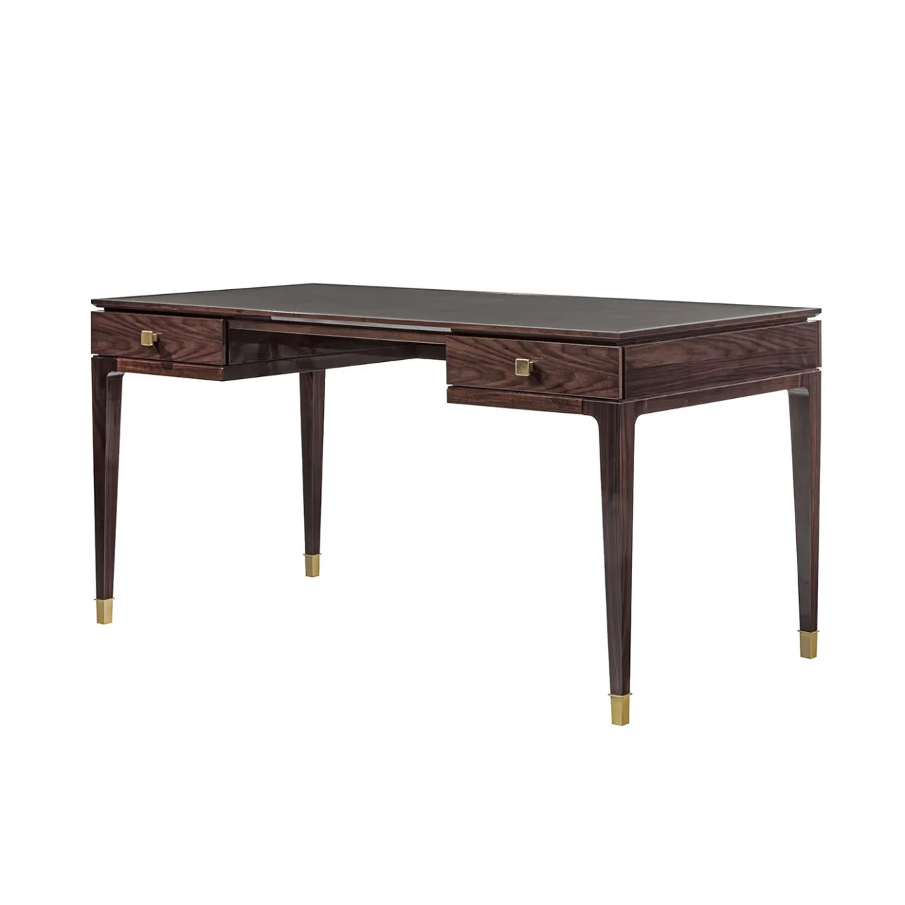 Galimberti Nino Desk & Writing Tables<Nara matte tobacco finish walnut Desk