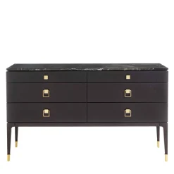 Galimberti Nino Cabinets<Nara Wood Dresser with Marble top