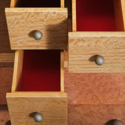Gaffuri Cabinets<Narciso Walnut & Burl Wood Cabinet by Aurelio Porro