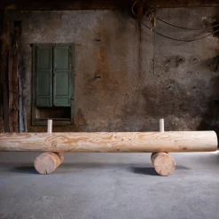 Riccardo Monte Benches<Natural Larch Bench