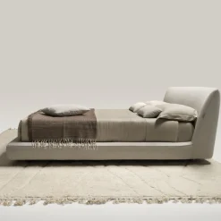 Ferri 1956 Beds<NAXOS 905 Bed in White Textile