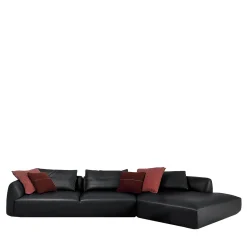 Ferri 1956 Sofas<Naxos Angular Modular Burgundy Sofa by Ludovica + Roberto Palomba
