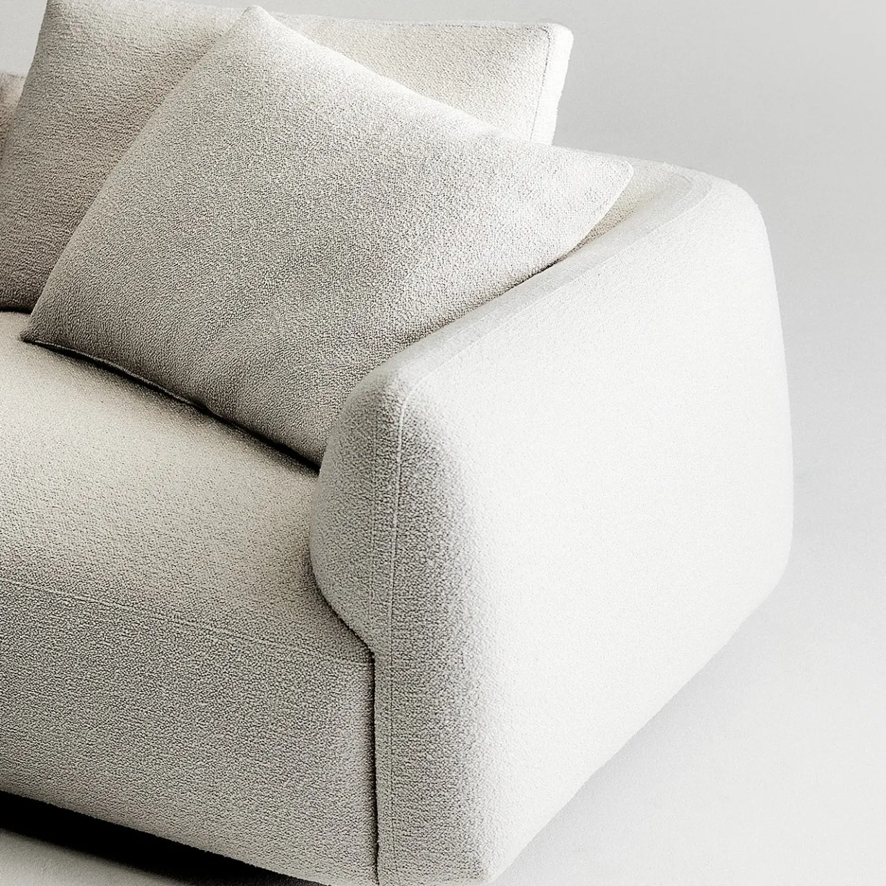Ferri 1956 Sofas<Naxos 3-Seater White Sofa by Ludovica + Roberto Palomba