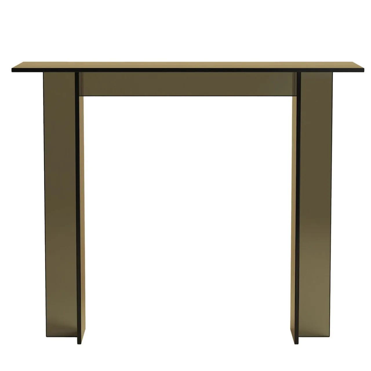 Lebanto Consoles<Naz Smoked Finish Glass Console