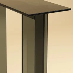 Lebanto Consoles<Naz Smoked Finish Glass Console