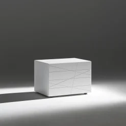 Albedo Nightstands<Nazca B 60 White Nightstand
