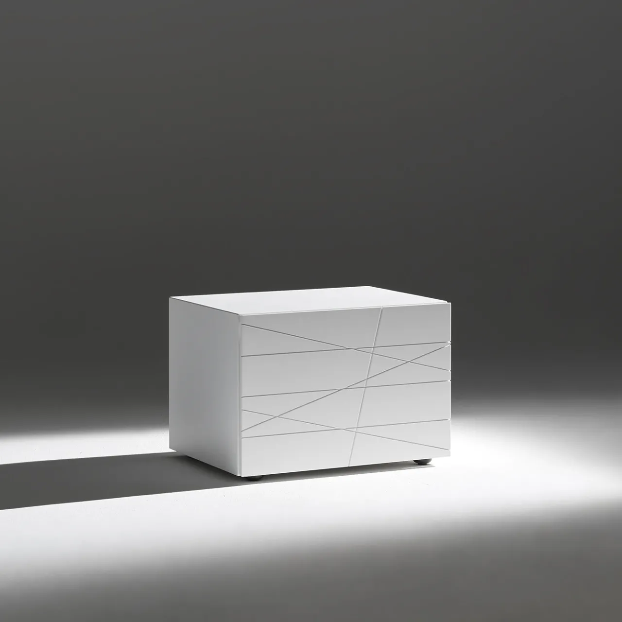 Albedo Nightstands<Nazca B 60 White Nightstand