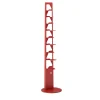 BBB Italia Bookcases<Neanderthal 9-Shelf Freestanding Red Bookcase by Franco Poli