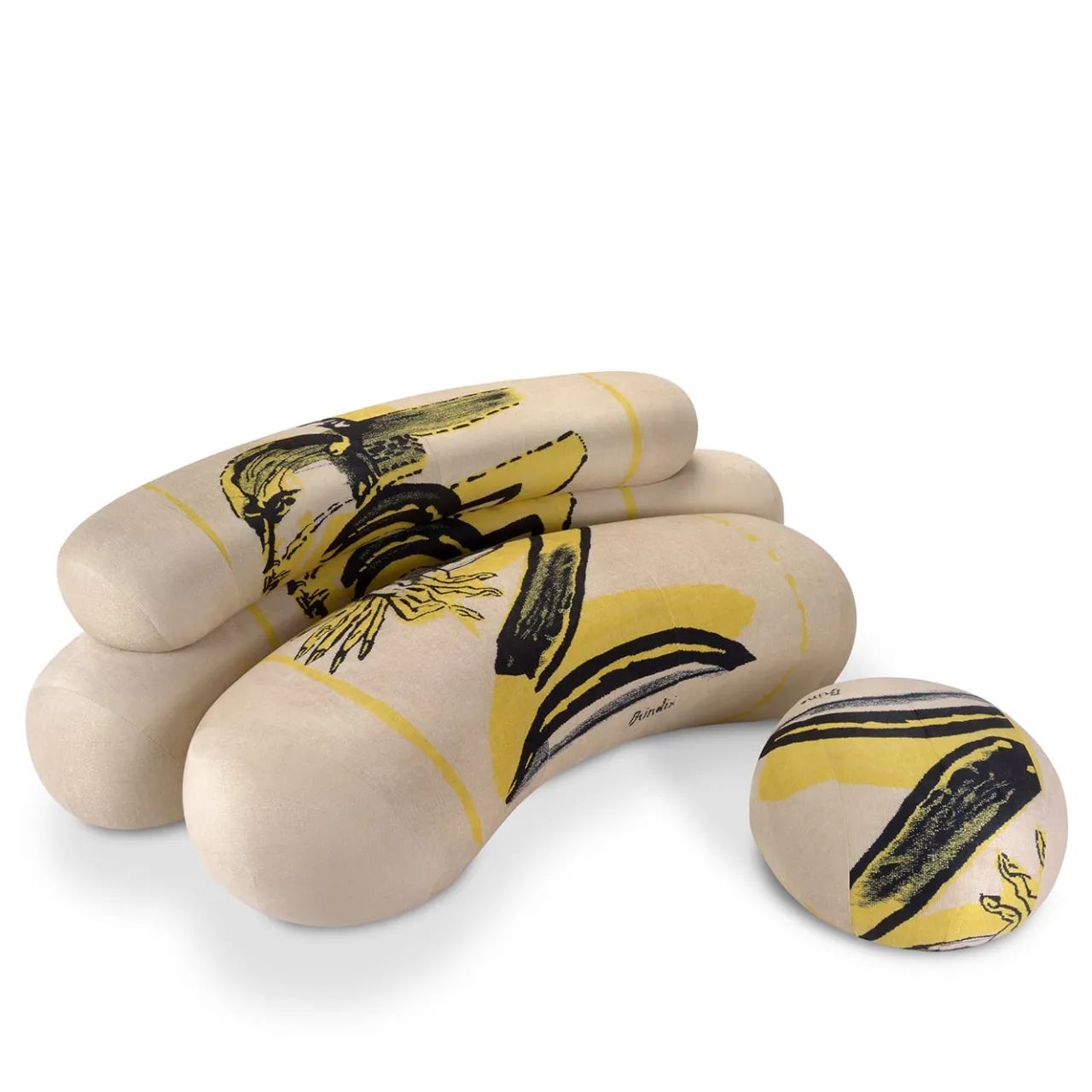 Adrenalina Ottomans & Poufs<Nefelibata Unique Piece Pouf by Stormo Studio
