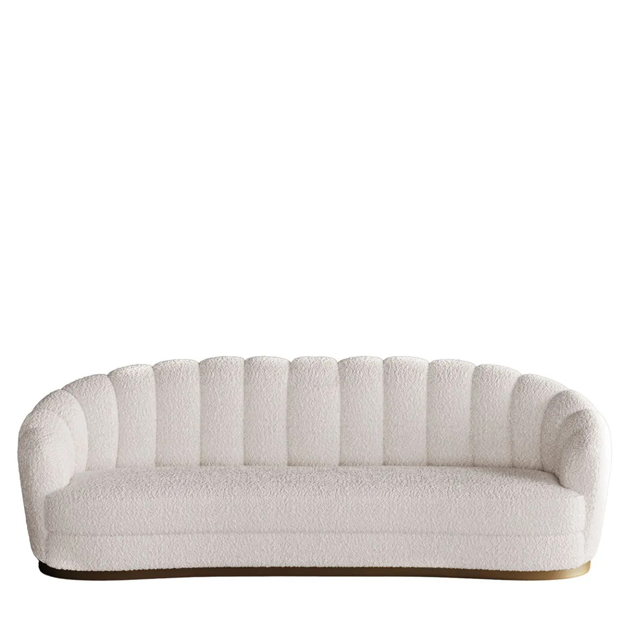 Encore Italia Sofas<Nest Medium White Bouclé Sofa