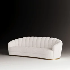 Encore Italia Sofas<Nest Medium White Bouclé Sofa