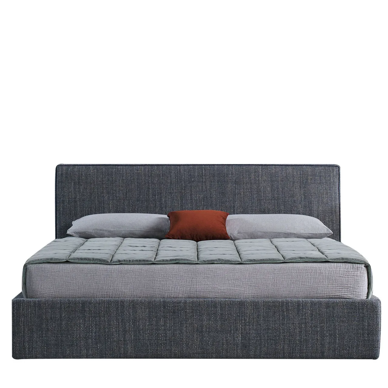 Bodema Beds<NEW ALICANTE King-Size Blue Bed