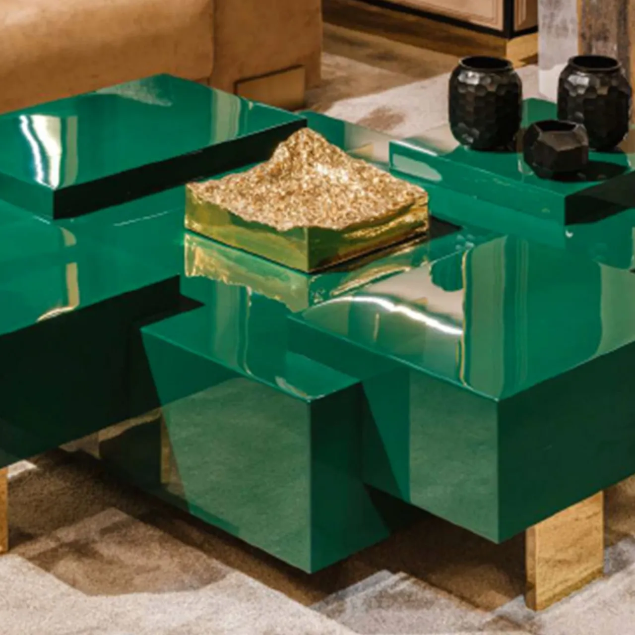 Inedito / Asnaghi Coffee Tables<New Mark Coffee Table by Giannella Ventura
