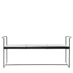 Epònimo Benches<New Outline Black Bench by Alberto Colzani