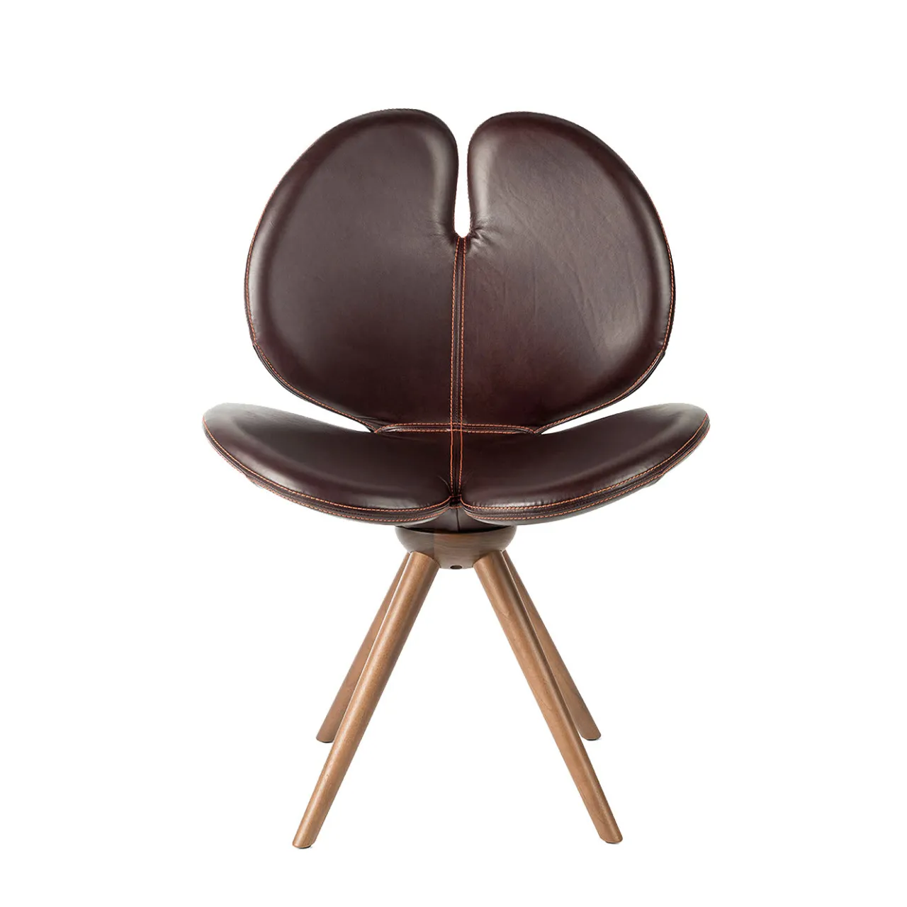 VGnewtrend Chairs<New Pansè Leather and Wood Chair