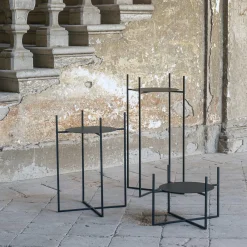 Splot Design Side Tables<Nexum Tall Black Side Table