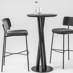 TrabA' Bistro Tables<Niels Fast Food Bistro Table by Massimo Broglio