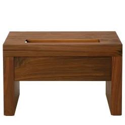 Riva 1920 Nightstands<Night-Night walnut wood Nightstand