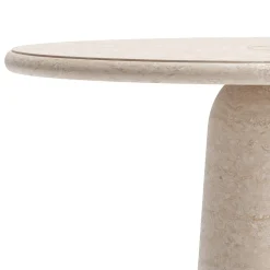 MMairo Dining Tables<Nissa Beige Travertine Dining Table by Ivan Colominas
