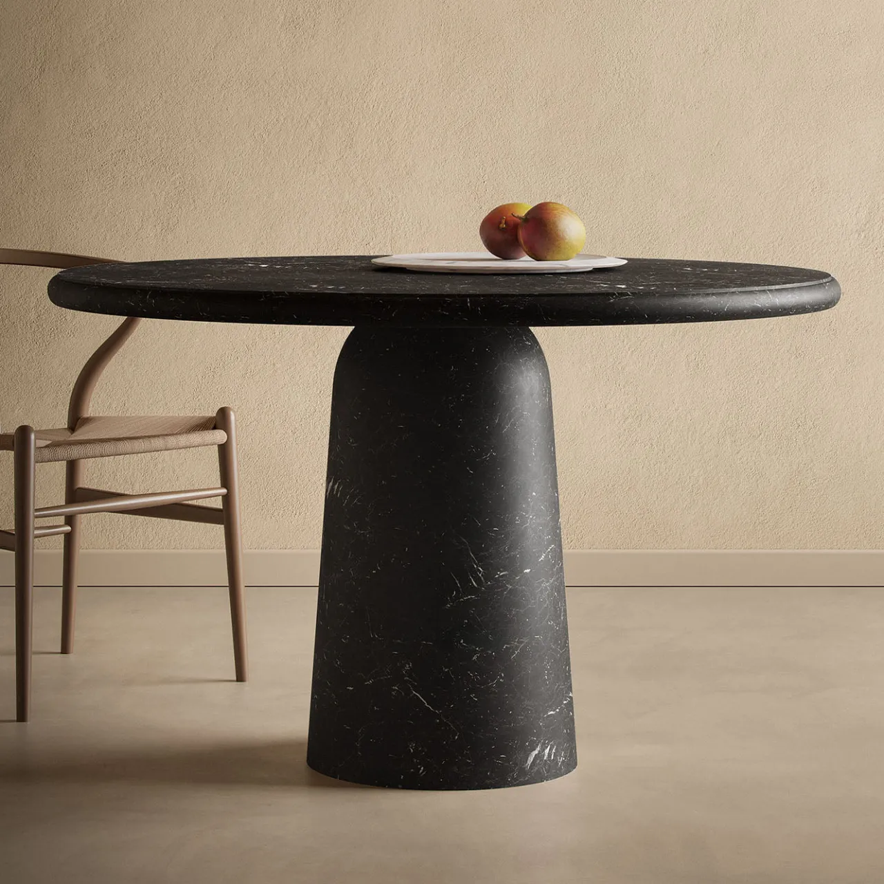 MMairo Dining Tables<Nissa Black Marquinia Marble Dining Table by Ivan Colominas