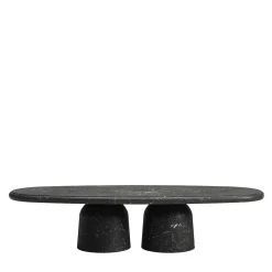 MMairo Coffee Tables<Nissa Oval Black Marquinia Marble Coffee Table by Ivan Colominas