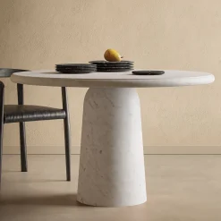 MMairo Dining Tables<Nissa White Gioia Marble Dining Table by Ivan Colominas