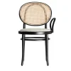 Gebrüder Thonet Vienna GmbH (GTV) – Wiener GTV Design Chairs<No. 0 Black and White Chair by Front