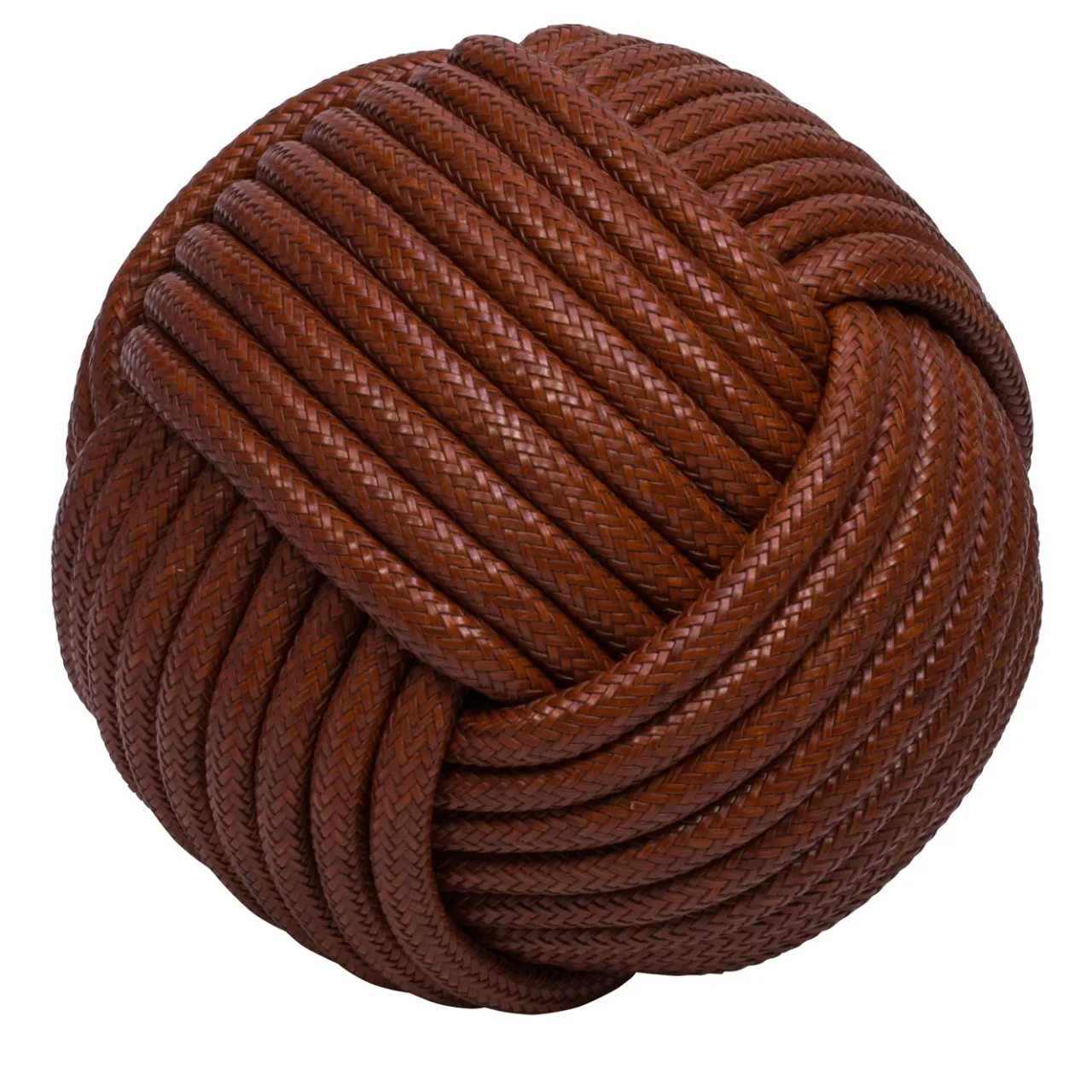 Giobagnara Ottomans & Poufs<Nodo Leather Pouf