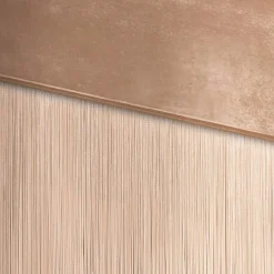 Lorenza Bozzoli Couture Benches<NOOOO Fringed Beige Bench