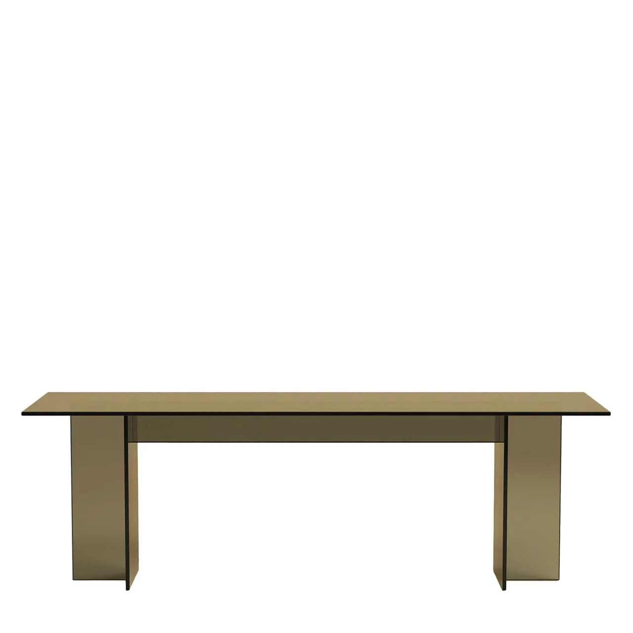 Lebanto Coffee Tables<Noor Smoked Finish Glass Coffee Table
