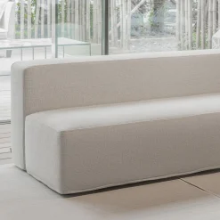 Villevenete Outdoor Sofas & Benches<Norman Beige fabric Outdoor Sofa