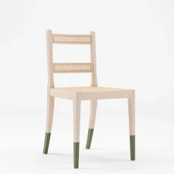 Pietrachiara Chairs<North Chair with Green Feet