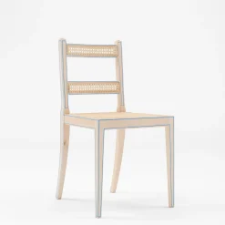 Pietrachiara Chairs<North Chair with Light Blue Frame