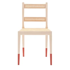 Pietrachiara Chairs<North Chair with Red Feet