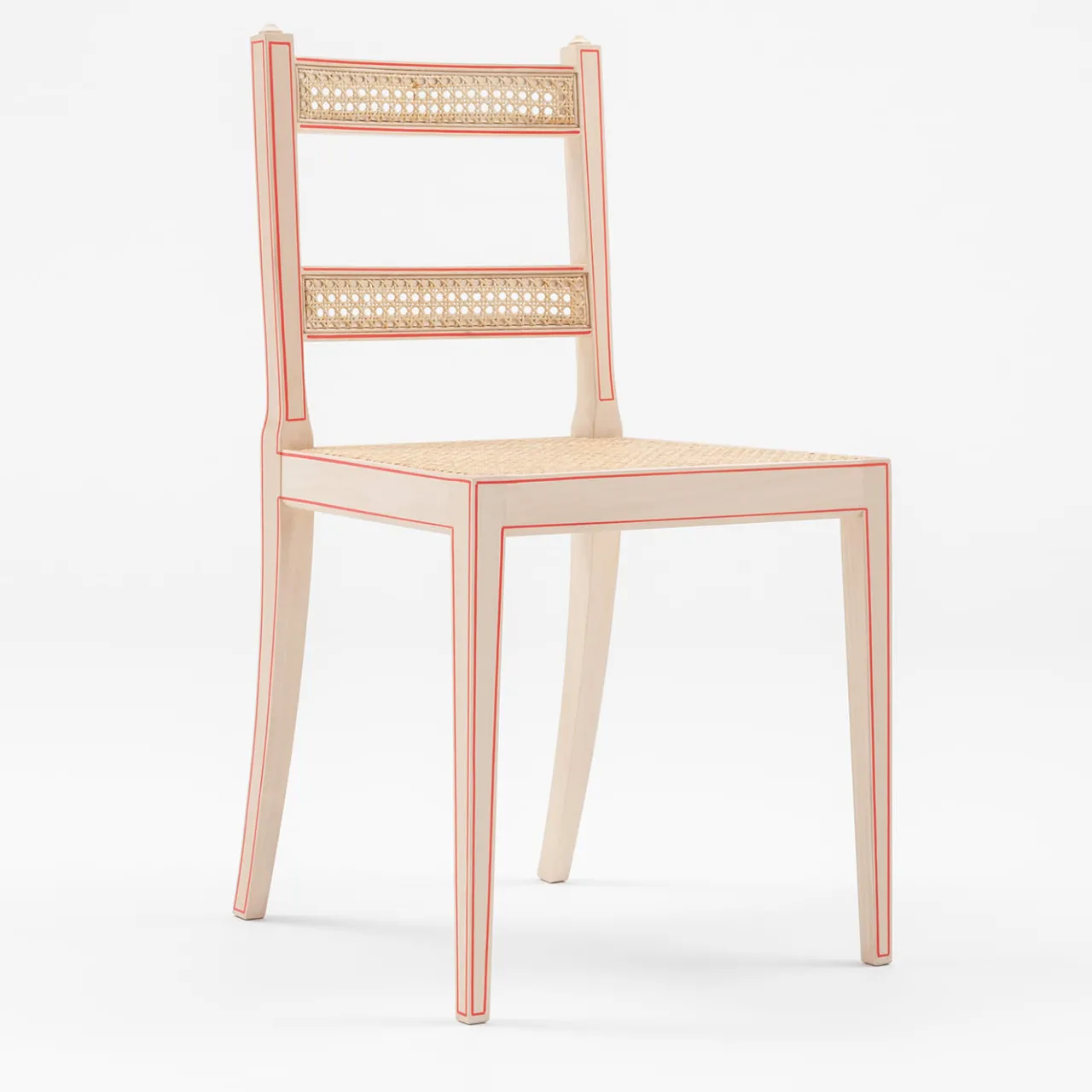 Pietrachiara Chairs<North Chair With Red Frame