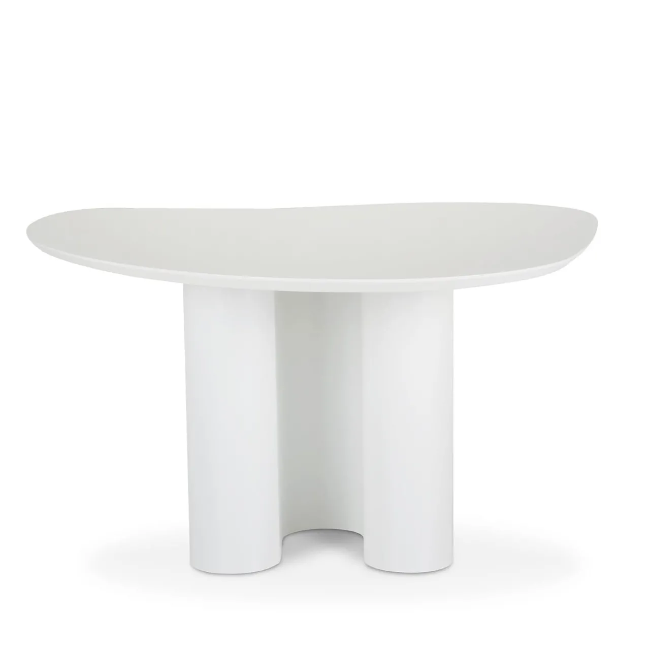 Adrenalina Dining Tables<North Light White Metal High Table By Vladislav Tolochko