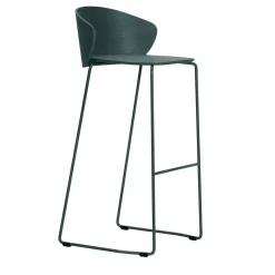 TRUE Bar Stools<Not Wood Dark Green Bar Stool #2