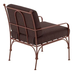 Dante Negro Outdoor Armchairs<Nottambula Brown Iron Armchair