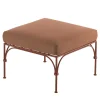 Dante Negro Outdoor Chairs & Stools<Nottambula Wrought Iron Light-Brown Ottoman