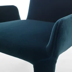 Epònimo Lounge Chairs<Nova Blue Lounge chair with Armrests