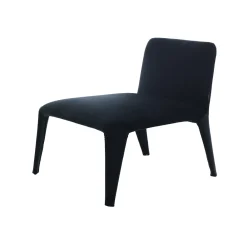 Epònimo Lounge Chairs<Nova Dark Blue Lounge chair Without Armrests