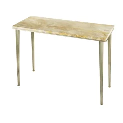 Bronzetto Consoles<Novecento Brass and Marble Console