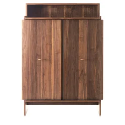 Lando Cabinets<Novella Up Walnut Cabinet