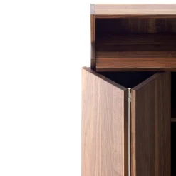Lando Cabinets<Novella Up Walnut Cabinet