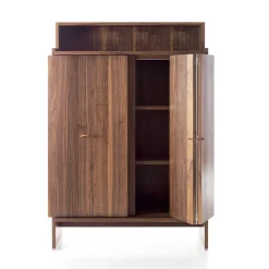 Lando Cabinets<Novella Up Walnut Cabinet