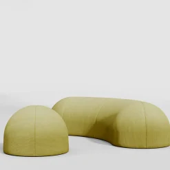 Secolo Benches<Nuba Cotton Limed Oak Bench