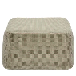 Adrenalina Ottomans & Poufs<Nuda Square-Cut Gray Pouf by Simone Micheli