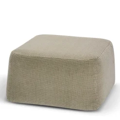 Adrenalina Ottomans & Poufs<Nuda Square-Cut Gray Pouf by Simone Micheli
